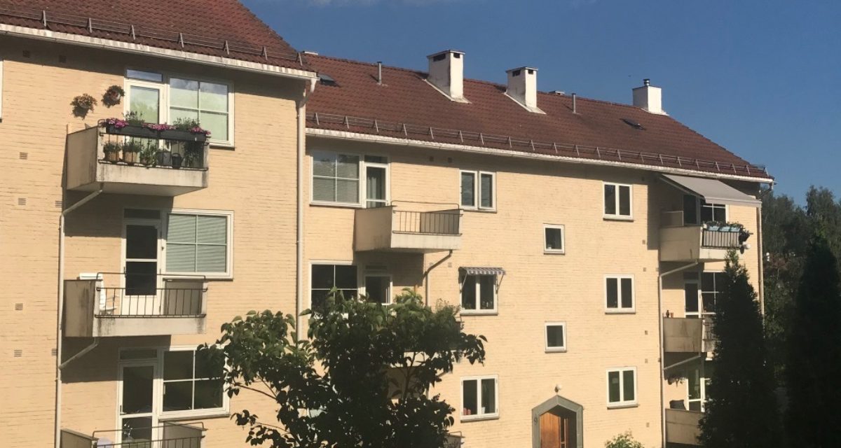 Rehabilitering av balkongene i treromsleilighetene